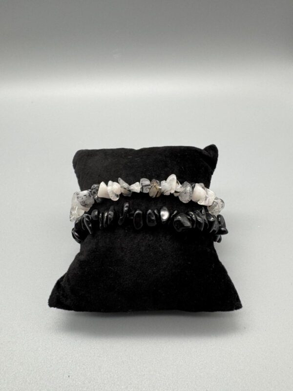 Obsidiaan armbandje: - Afbeelding 5