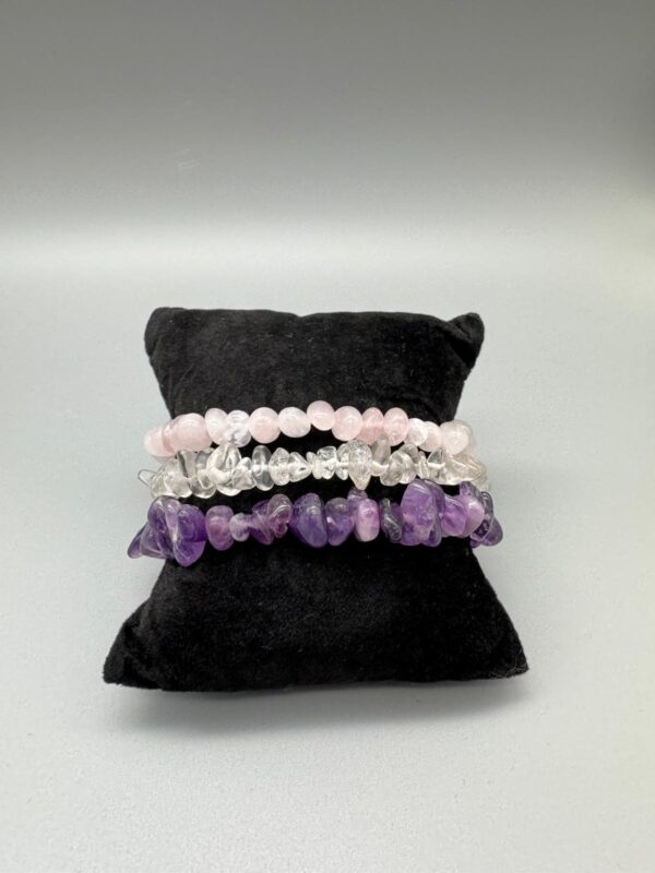 Amethist armbandje: - Afbeelding 4